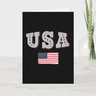 USA Voetbal Fan Jersey Shirt Amerikaanse Vlag Kaart