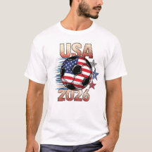 USA Voetbal met Rode Witte Blauwe Sterren 2026