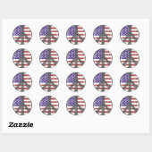 USA Vrede stickers (Vel)
