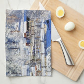 USA, Washington, Methow Valley, Barns in Theedoek (Quarter Fold)