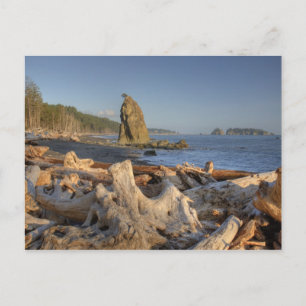 USA, Washington, Olympic National Park, Rialto Briefkaart