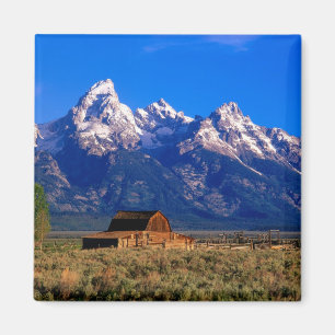 USA, Wyoming, Grand Teton National Park, Morning Magneet
