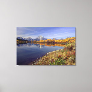USA, Wyoming, Grand Teton National Park. Mt. Canvas Afdruk