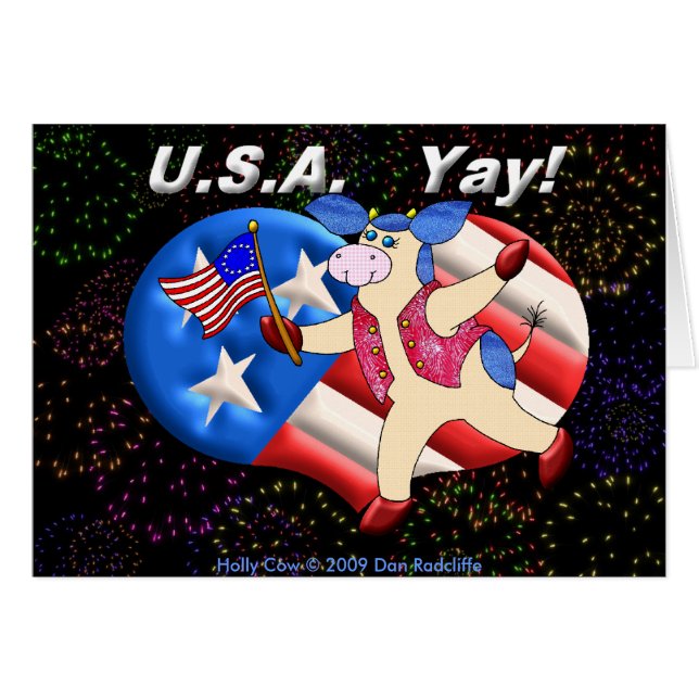 USA Yay. (Voorkant Horizontaal)