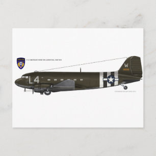 USAAF C-47 Skytrain Briefkaart