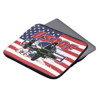 USAAF: Legendary Pilots and Aircraft of WWII Laptop Sleeve