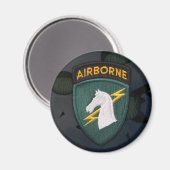 USACAPOC 1ère spéciale Ops patch Magnet (Recto/Verso)