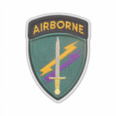 USACAPOC(A) Army Civil Affairs Contour Sticker (Voorkant)