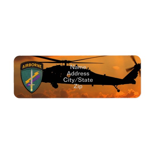 USACAPOC(A) PSYOP USARC special ops patch Etiket (Voorkant)