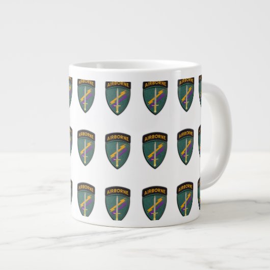 USACAPOC Special ops vétérinaires patch Mug (Devant droit)