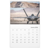 USAF 75e calendrier des 12 mois (Jan 2026)