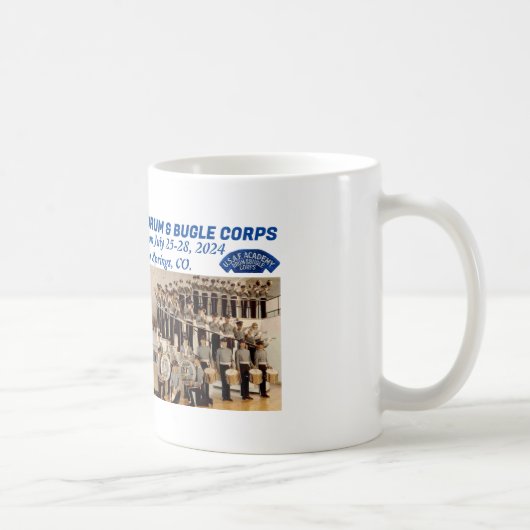 USAF Academy Drum & Bugle Corps Koffie Mok (Rechts)
