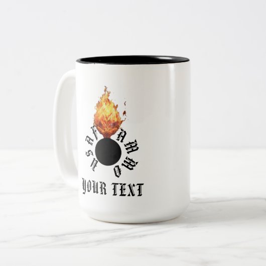 USAF AMMO PISSPOT Mug (Devant gauche)