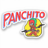 USAF B-25 - Panchito - Ziekenkunst Sticker (Voorkant)