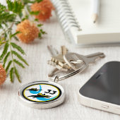 USAFA Squadron 33 Premium Sleutelhanger (Zijkant)