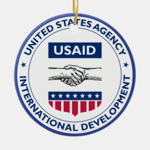 USAID Aangepast Keramisch Ornament