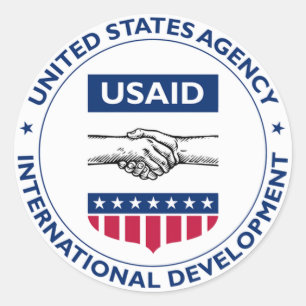 USAID RONDE STICKER