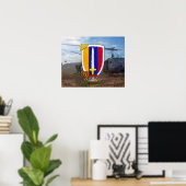 USARV Army Support Command Vietnam Nam War Poster (Thuiskantoor)