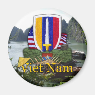 USARV Vietnam oorlogsplek Veterans Koelkast Magnet Magneet