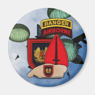 USASOC speciale operaties commando patch Magnet Magneet