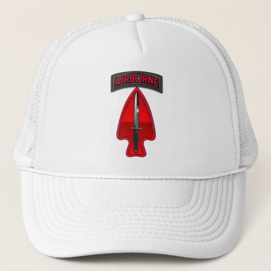 USASOC SSI TRUCKER PET (Voorkant)
