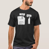 USB-diskettestation Ik ben uw vader 1 T-shirt (Voorkant)