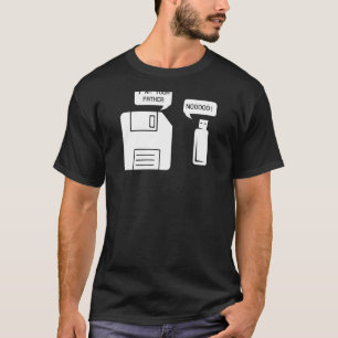 USB-diskettestation Ik ben uw vader 1 T-shirt
