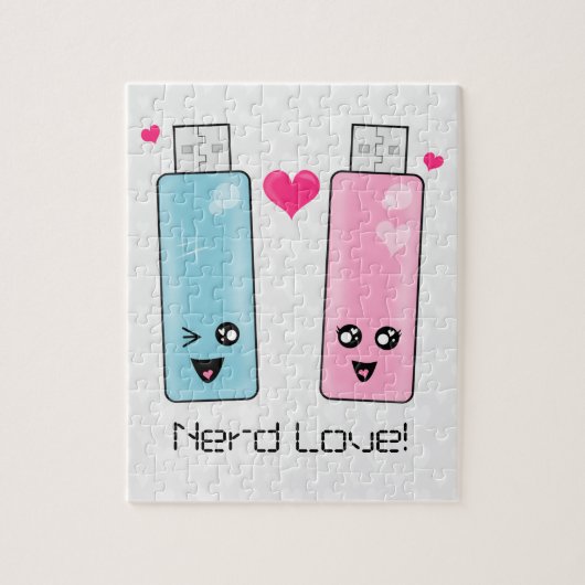 USB Flash Drive Love Legpuzzel (Verticaal)