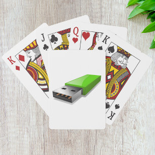 USB-flashstation-afspeelkaarten Pokerkaarten