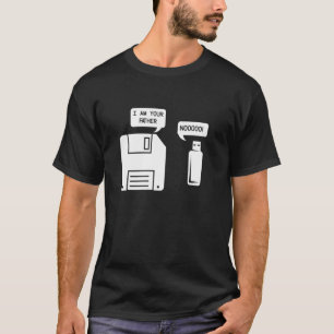 USB Ik ben je vader grappny Computer Geek Nerd Ide T-shirt