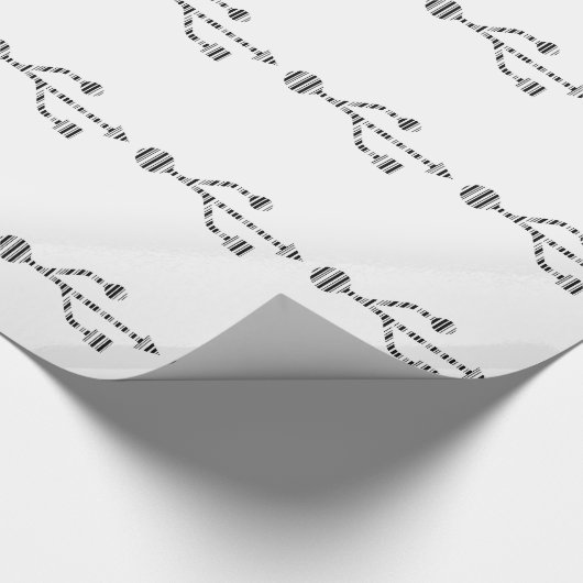USB LOGO BAR CODE Computer Barcodepatroonontwerp Cadeaupapier (Hoek)