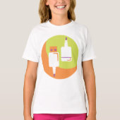 USB-stekkerpictogram T-shirt (Voorkant)