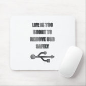 USB veilig verwijderen Muismat (Met muis)