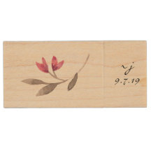 USB-waterverf met blote bruiloft USB-fotostation