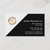 Uscale apotheek ontwerp visitekaartje (Voorkant)