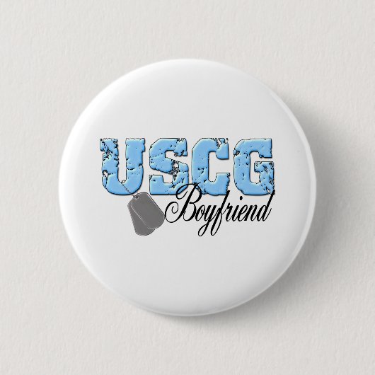 USCG99boyfriend2 Ronde Button 5,7 Cm (Voorkant)