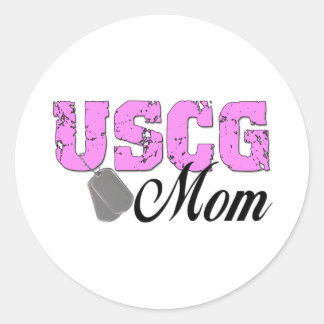 USCG99mom2 Ronde Sticker