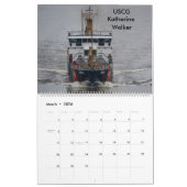 USCG Au-Dessus Du Calendrier De La Rivière Hudson  (Mar 2026)