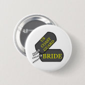 USCG Bride Ronde Button 5,7 Cm (Voorkant /achterkant)