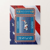 USCG C-144 Ocean Sentry Legpuzzel (Verticaal)