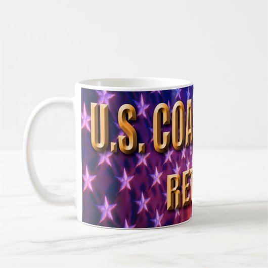 USCG Classique Mug Blanc (Gauche)