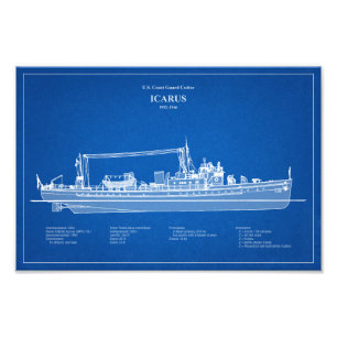 USCG Cutter Icarus wpc-110 - ABD Foto Afdruk