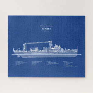 USCG Cutter Icarus wpc-110 - ABD Legpuzzel