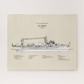 USCG Cutter Icarus wpc-110 - SBD Legpuzzel (Horizontaal)