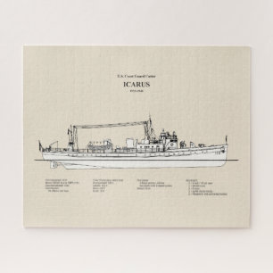 USCG Cutter Icarus wpc-110 - SBD Legpuzzel