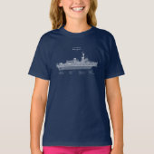 USCG Cutter Polar Zee WABB-11 - ABD T-shirt (Voorkant)