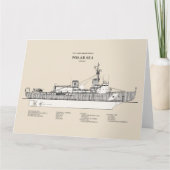 USCG Cutter Polar Zee Wagb-11 - SBD Bedankkaart (Voorkant)