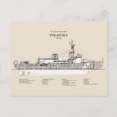 USCG Cutter Polar Zee Wagb-11 - SBD Briefkaart (Voorkant)