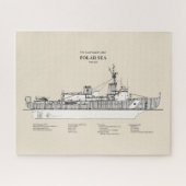 USCG Cutter Polar Zee Wagb-11 - SBD Legpuzzel (Horizontaal)
