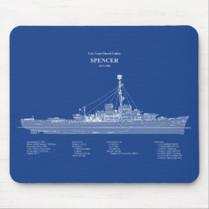 USCG Cutter Spencer wpg-36 - ABD Muismat